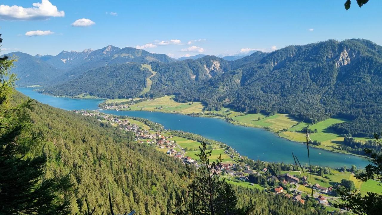 Kraners Alpenhof Bio Bed And Breakfast Pension Weissensee Esterno foto