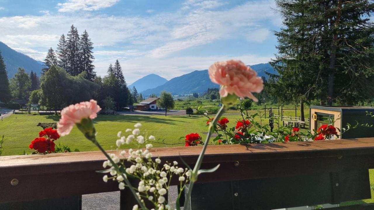 Kraners Alpenhof Bio Bed And Breakfast Pension Weissensee Esterno foto