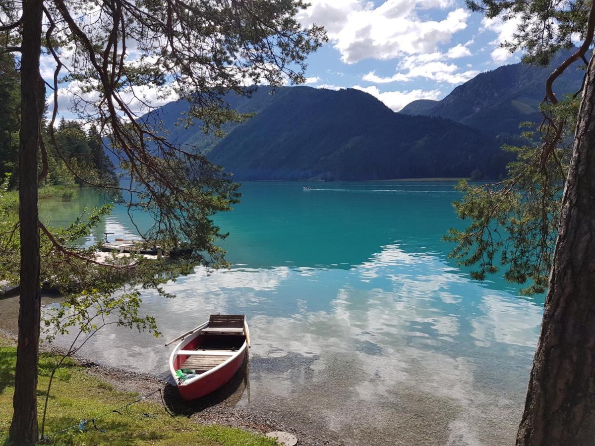 Kraners Alpenhof Bio Bed And Breakfast Pension Weissensee Esterno foto