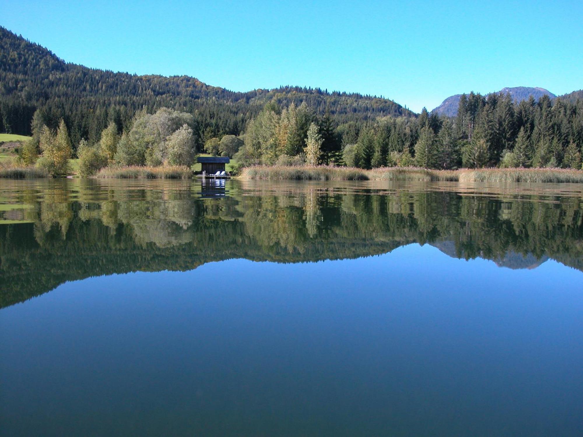 Kraners Alpenhof Bio Bed And Breakfast Pension Weissensee Esterno foto