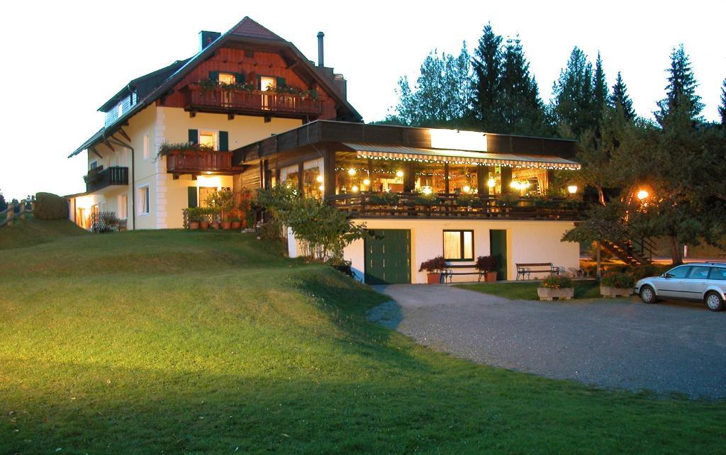 Kraners Alpenhof Bio Bed And Breakfast Pension Weissensee Esterno foto